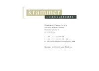 Krammer Consultants Politics & Media GmbH