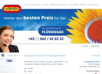 Website von Lampogas.at GmbH