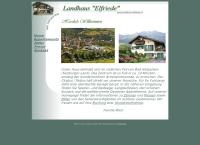 Website von Elfriede, Landhaus Appartement