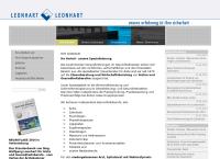 Website von Leonhart & Leonhart Wirtschaftstreuhand GmbH & Co KG