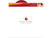 Website von Heinz Prader
