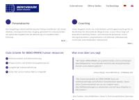 Website von Benchmark trading & consulting GmbH