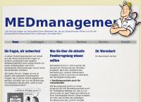 Website von Medmanagement Wirtschaftstreuhandgesellschaft mbH