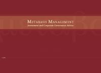 Metabasis Management GmbH
