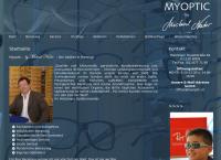Website von MYOPTIC by Michael Nader