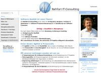 Website von NEHFORT IT-Consulting KG