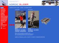 Website von Nordic Slider OG