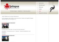 Website von octopus Werbegestaltung & Montagebau GmbH
