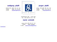 Website von Pfaffl & Pfaffl GmbH