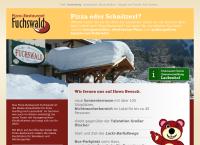 Website von Pizza-Restaurant Fuchswald