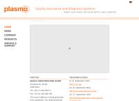 Website von Plasmo Industrietechnik GmbH