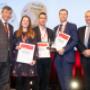25. qualityaustria Forum, Verleihung "Qualitäts-Champion" und "Qualitäts-Talent" 2018, v.l.n.r.: Peter Neumann (Präsident ÖVQ), Karin Kiefel (Qualitäts-Talent 2018), Kevin Pöltl (Sonderpreis Qualität & Innovation), Hans-Jürgen Linzer (Qualitäts-Champion 2018), Konrad Scheiber (CEO Quality Austria) ©Anna Rauchenberger 25. qualityaustria Forum, Verleihung "Qualitäts-Champion" und "Qualitäts-Talent" 2018, v.l.n.r.: Peter Neumann (Präsident ÖVQ), Karin Kiefel (Qualitäts-Talent 2018), Kevin Pöltl (Sonderpreis Qualität & Innovation), Hans-Jürgen Linzer (Qualitäts-Champion 2018), Konrad Scheiber (CEO Quality Austria) ©Anna Rauchenberger