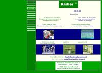 Website von Xaver S. Rädler Produktions- und VertriebsgmbH