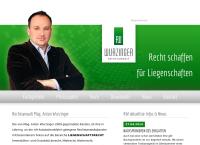 Website von Mag. Anton Wurzinger  MSc