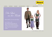 Website von Renard Moden GmbH