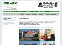 Website von RiBaRo Spenglerzubehör Großhandels GmbH
