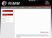 Website von Mayerhofer RIMM Maschinenbau GmbH