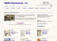 Website von R & m Patchwork Styrian Quilthouse Robic Roland