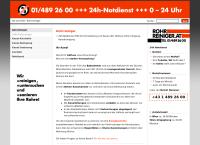Website von Abflussdienst -, Rohrreinigungs GmbH