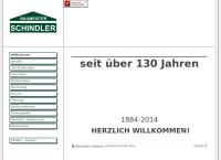 Website von Schindler Ferdinand GesmbH