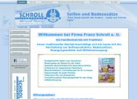 Website von Schroll Seifen GmbH & Co KG