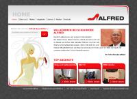 Website von Schuhmode Alfred