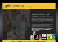 Website von Gasthof Zum Schwarzen Adler - Christoph Hager