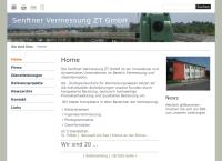 Website von Senftner Vermessung ZT GmbH