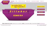 Website von Sillaber Muldenservice GmbH