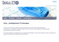 Website von Solo IT Solutions & Consulting GmbH