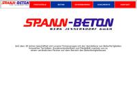 Website von Spannbetonwerk Jennersdorf GmbH