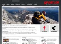 Website von Sportler Bike & Snow Sport-Shop