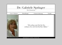 Website von Springer Gabriele Dr. Zahnarzt