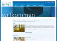Website von Hallenbad Bregenz