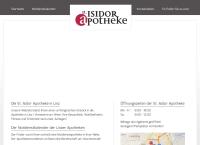 Website von St. Isidor-Apotheke