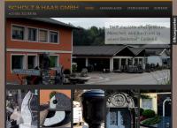 Website von SCHOLZ & HAAS GmbH
