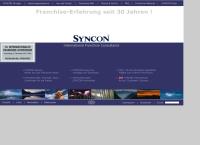 Website von SYNCON Consulting GmbH