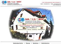 SAN.-C.O.-WENT Techn. Büro für Gas-, Wass.-, Zentralheizungs- und Lü ftungsanlagen GmbH