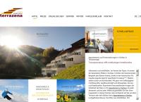 Website von Apparthotel Terrazena