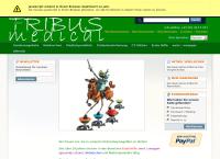 Website von TRIBUS medical Handels GmbH