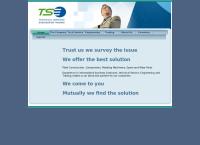 Website von TSET Technical Service Engineering Trading GmbH