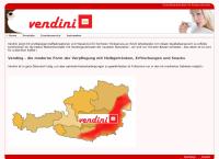 Website von Vendini GmbH