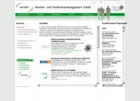 Website von vereint - Vereins- und Konferenzmanagement GmbH