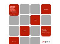 Website von Vierpunkt Studio für Grafik und Produktion GmbH