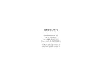 Weidel Alfred OHG