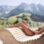 Sonnen Liegeterrasse