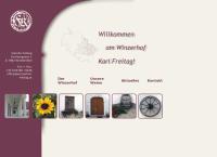 Website von Winzerhof Karl Freitag