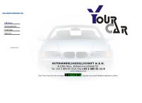 Website von Autohandels GmbH