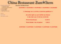 China Restaurant Zum Stern