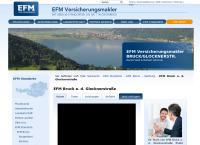 Website von EFM Bruck a. d. Glocknerstraße
